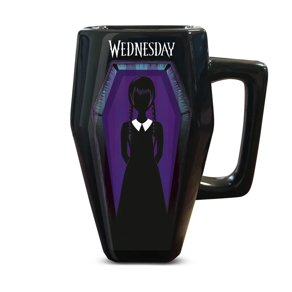 Wednesday Coffin Shaped Mug Image 1