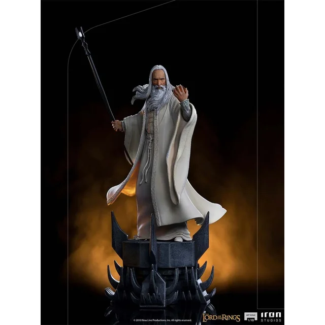 Iron Studios Saruman BDS The Lord Of The Rings Art Scale 1/10 Collectible Statue (29cm)