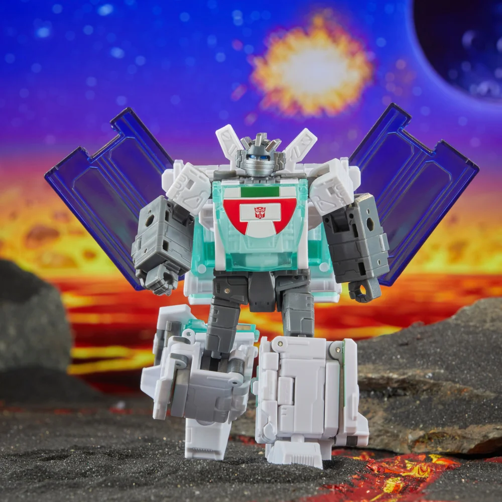 Hasbro Transformers Legacy United Voyager Origin Wheeljack 7” Action Figure, 8+ Image 1