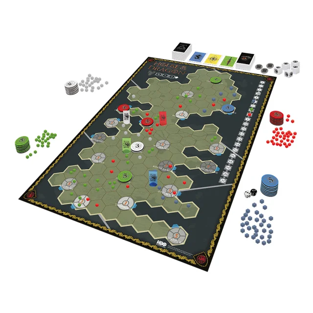 House Of The Dragon Seat Of Power Board Game