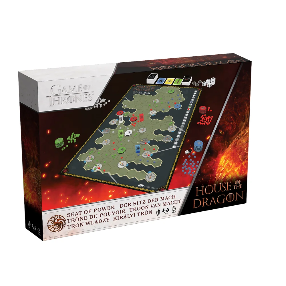 House Of The Dragon Seat Of Power Board Game Image 1