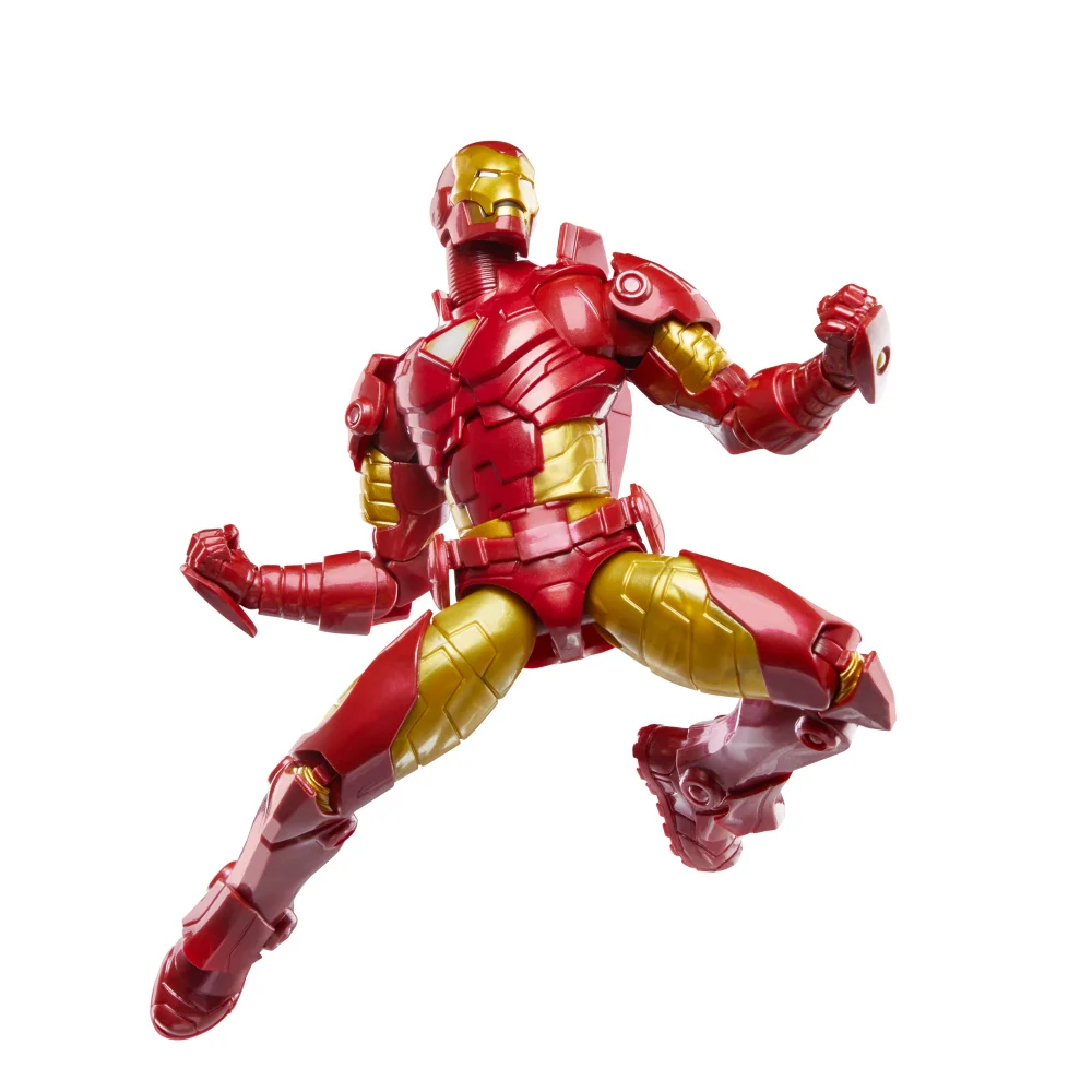 Marvel Legends Series Iron Man (Model 20) 6" Retro Comics Collectible Action Figure Image 1