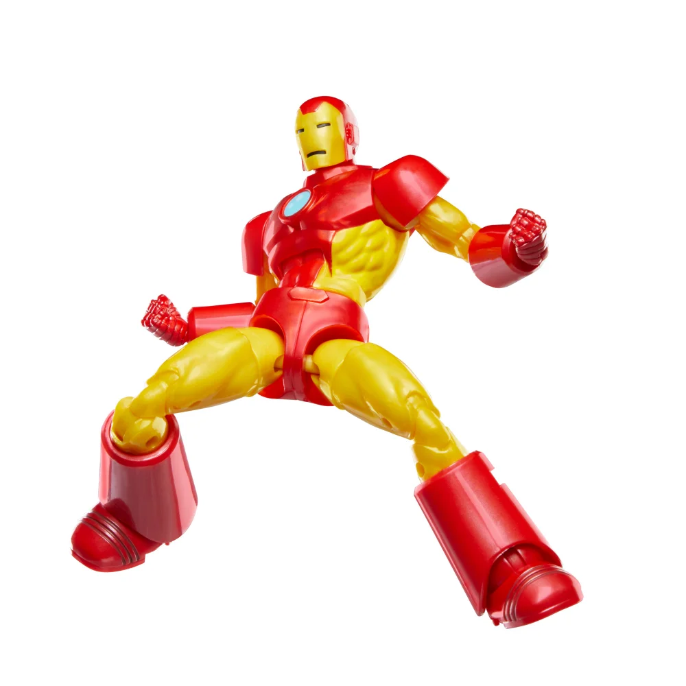 Marvel Legends Series Iron Man (Model 09) 6" Retro Comics Collectible Action Figure Image 1