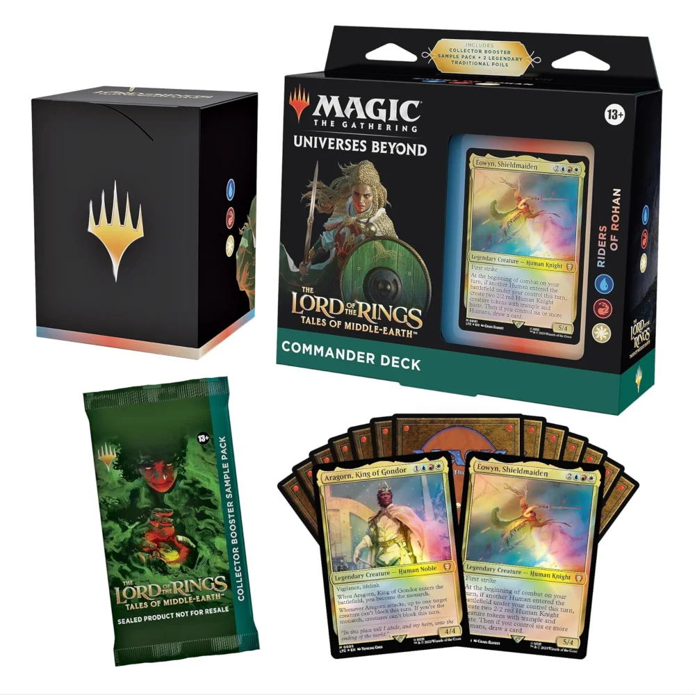 Magic: The Gathering The Lord Of The Rings: Tales Of Middle-Earth Riders Of Rohan Commander Deck Image 1