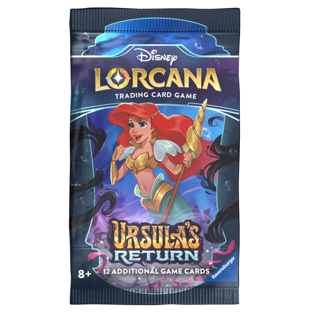 lorcana booster box ursula Amazon.com: Ravensburger Disney TCG: Ursula's Return Pack Display | 24 Packs with 12 Trading Cards Each | Ideal for Collectors & Disney Fans Each individually wrapped booster pack contains a total of 12 cards Ursula's Return BOOSTER BOX OPENING