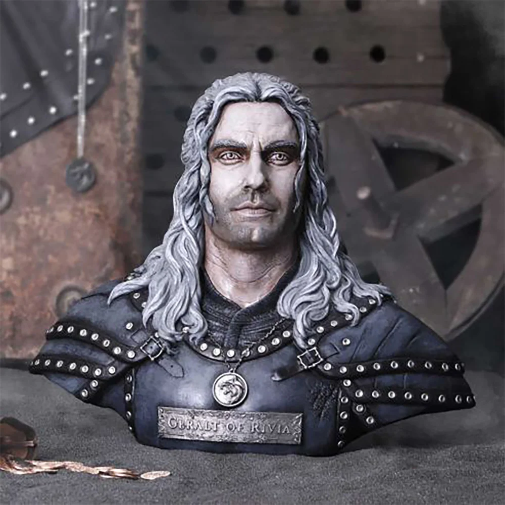 The Witcher Geralt of Rivia Premium Collectible Polyresin Bust (39.5cm) Image 1
