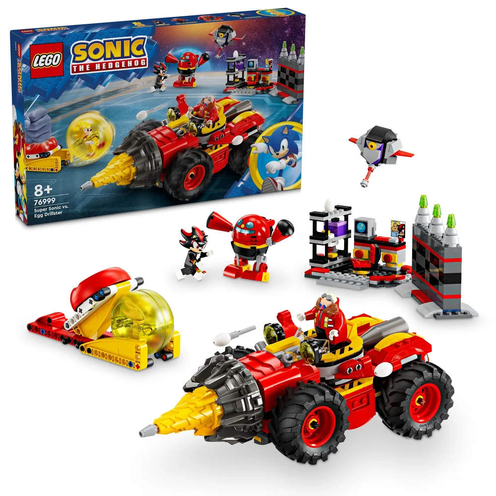 LEGO Sonic the Hedgehog Super Sonic vs. Egg Drillster 76999 Image 1