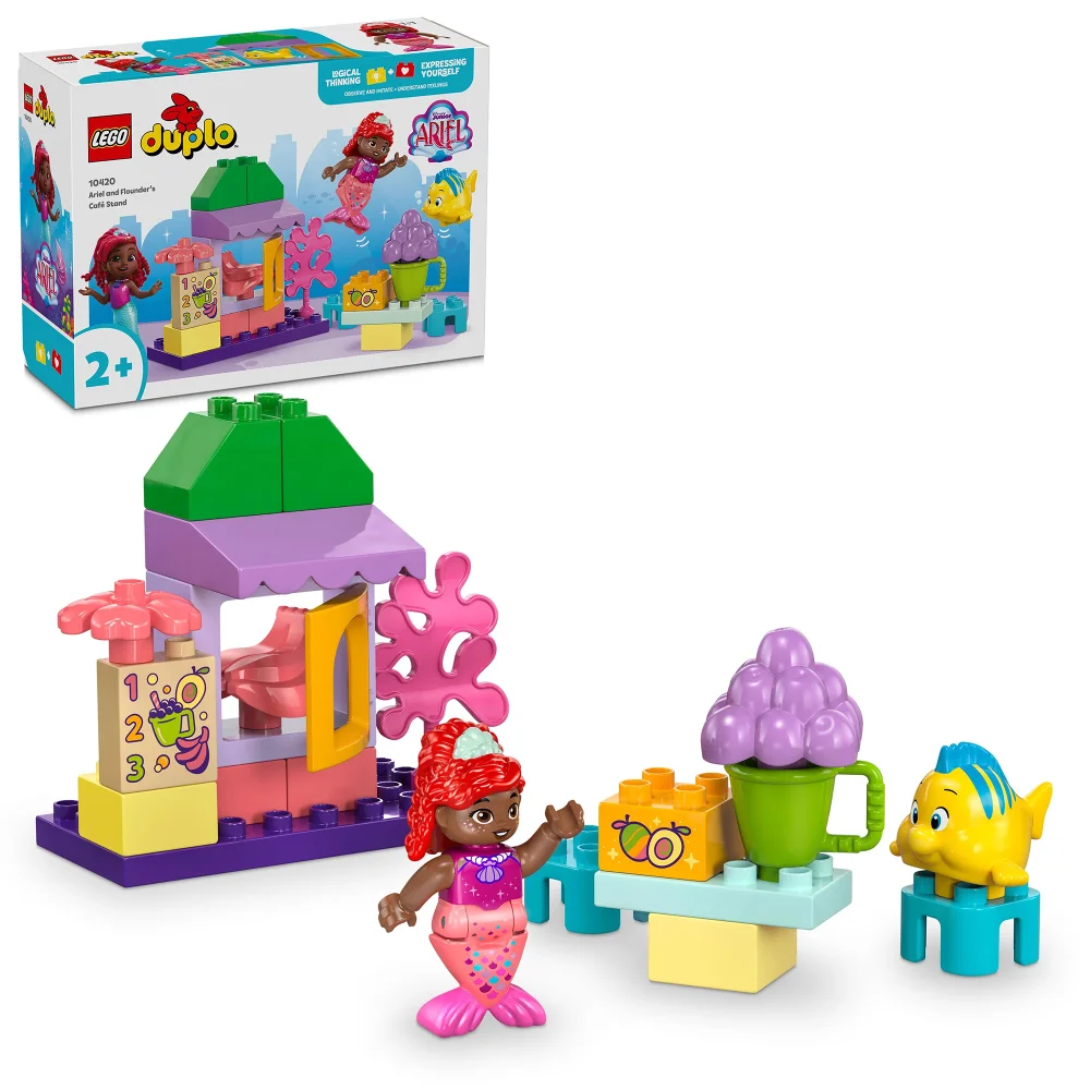 LEGO DUPLO | Disney Ariel and Flounder’s Café Stand 10420 Image 1