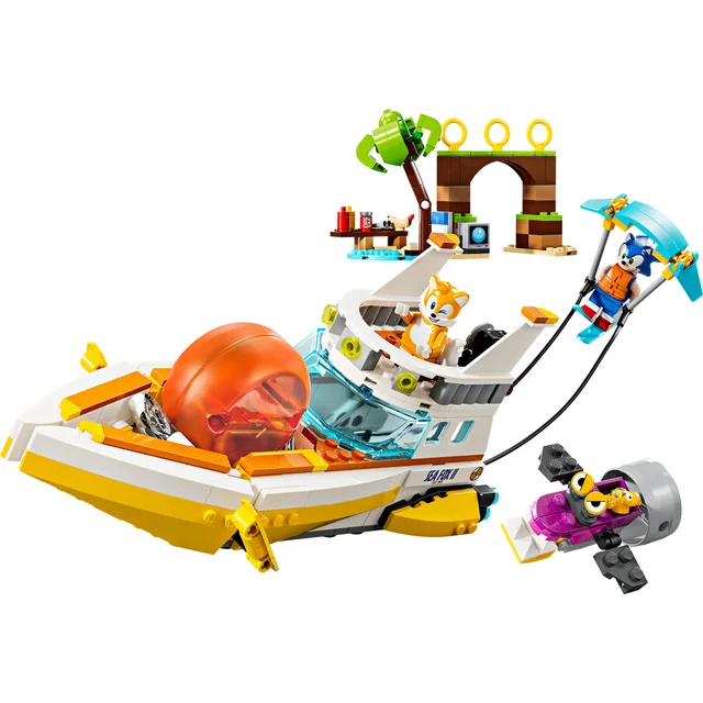 LEGO Sonic the Hedgehog Tails’ Adventure Boat Toy Set 76997
