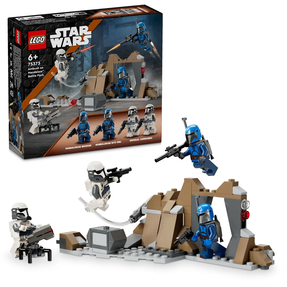 LEGO Star Wars Ambush on Mandalore Battle Pack Set 75373 Image 1