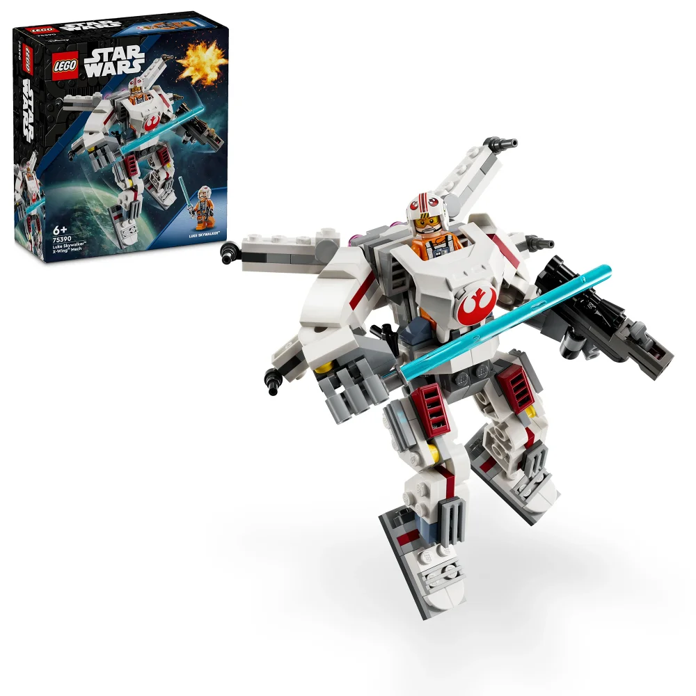 LEGO Star Wars Luke Skywalker X-Wing Mech Building Toy 75390 Image 1