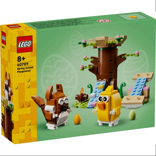 LEGO Spring Animal Playground Set with Toy Tree-House 40709