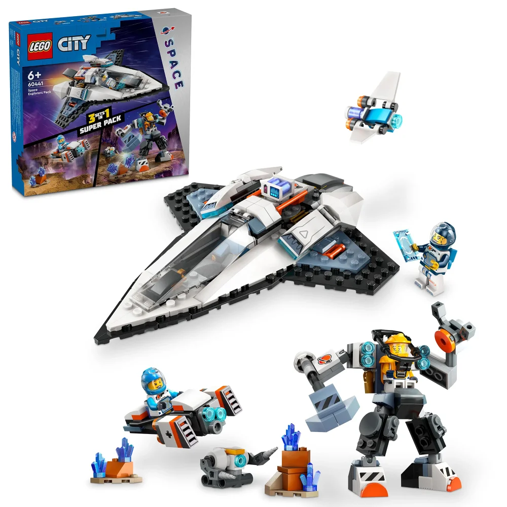 LEGO City Space Explorers Pack with Spaceship Toy 60441 Image 1