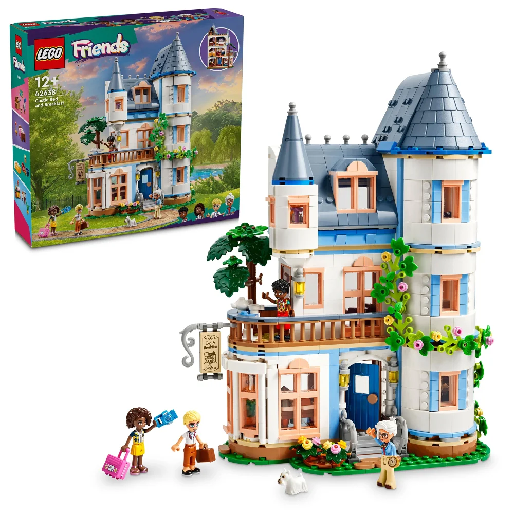 LEGO Friends Castle Bed and Breakfast Mini-Dolls Set 42638 Image 1