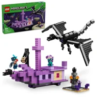 LEGO Minecraft The Ender Dragon and End Ship Toy Set 21264