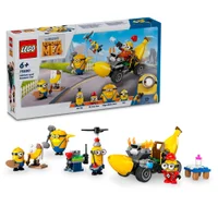 LEGO Despicable Me Minions and Banana Car Toy for Kids 75580