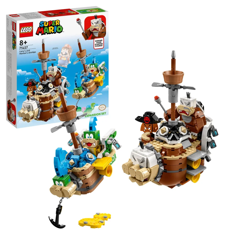 LEGO Super Mario Larry's and Morton’s Airships Expansion Set 71427 Image 1