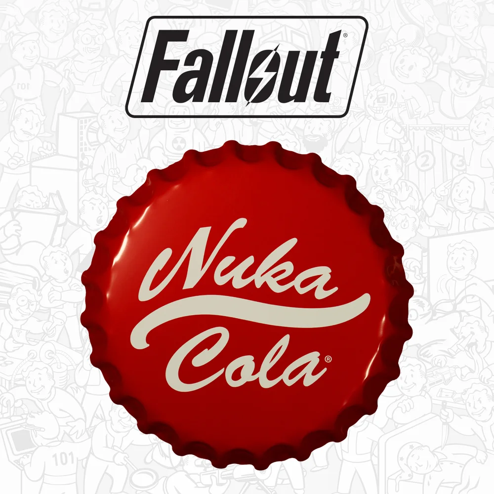 Fallout Bottle Caps Series Replica Collectib Tin Fallout Bottle Caps Series Replica Collectib Tin