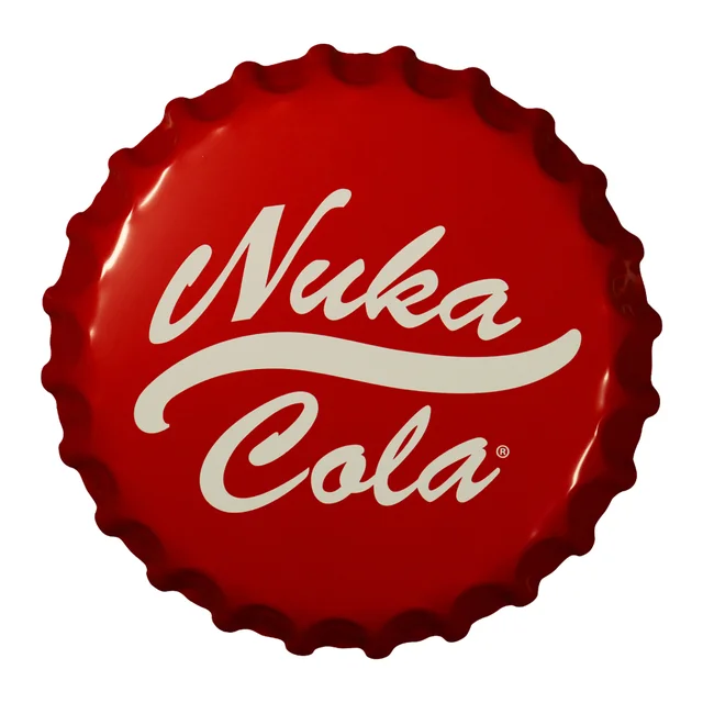 Fallout Nuka-Cola Bottle Cap Tin Sign by Fanattik