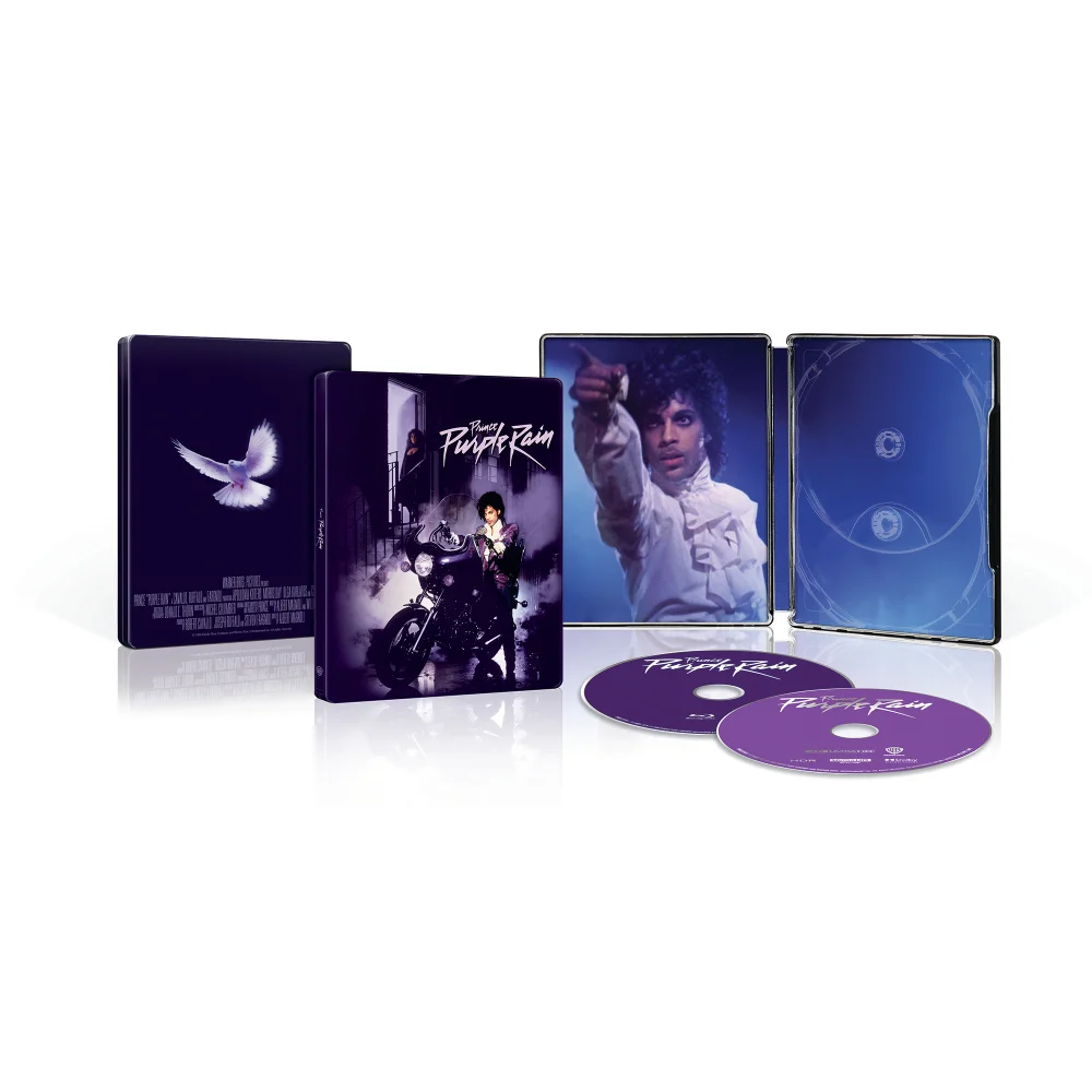 Purple Rain 40th Anniversary 4K Ultra HD Steelbook (Includes Blu-ray) Image 1
