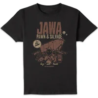 Star Wars Jawa Pawn And Salvage Unisex T-Shirt - Black