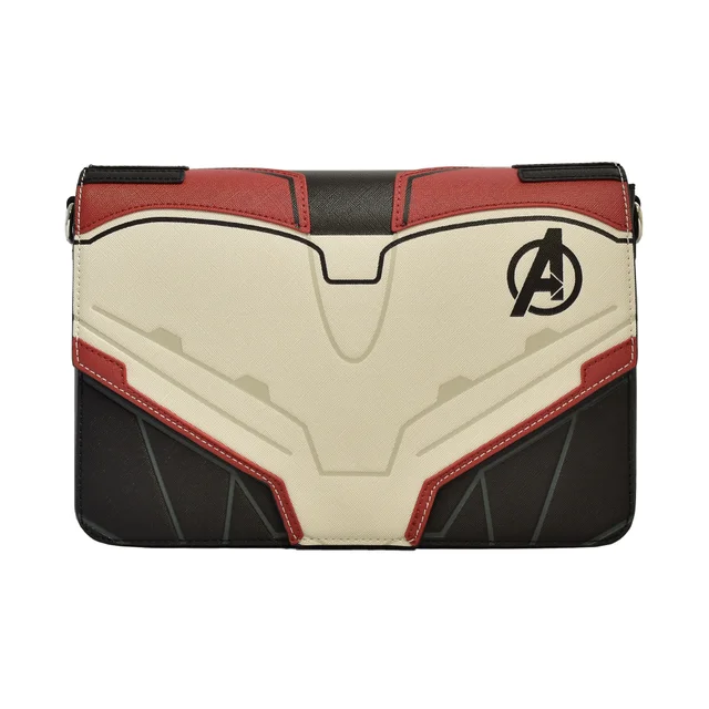 Funko Loungefly Marvel The Infinity Saga Crossbody Bag Team Suit