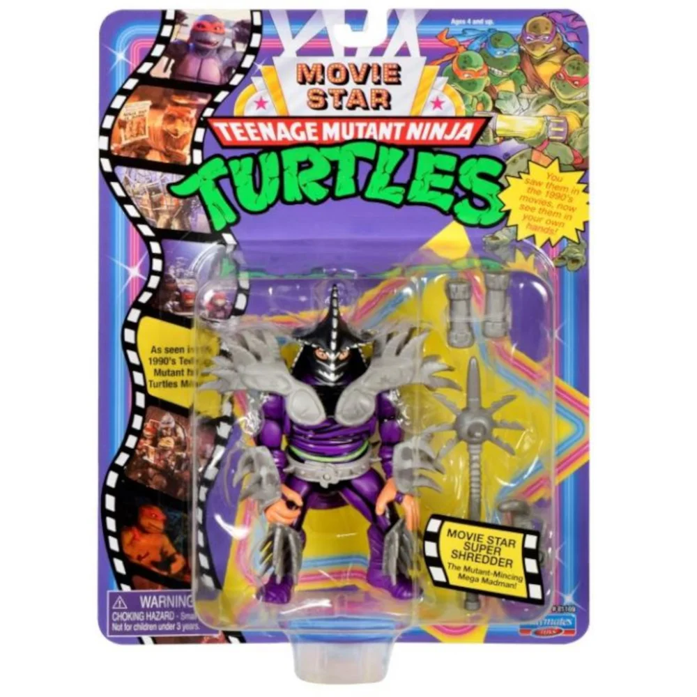 Teenage Mutant Ninja Turtles TMNT: 1991 Movie Star Action Figure: Shredder Image 1