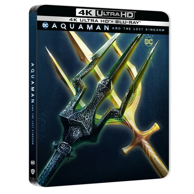 Aquaman and the Lost Kingdom 4K Ultra HD Steelbook (includes Blu-ray)