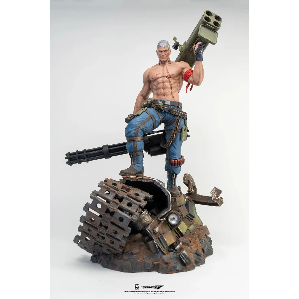 PureArts Tekken 7 Bryan Fury 1/4 Scale Statue Image 1
