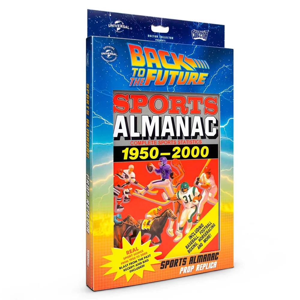 Doctor Collector Back To The Future Grays Sports Almanac Prop Replica Image 1