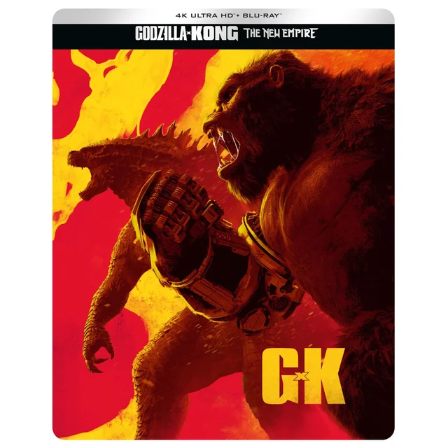Godzilla x Kong: The New Empire Zavvi Exclusive Steelbook (Fight Verison ) 4K Ultra HD