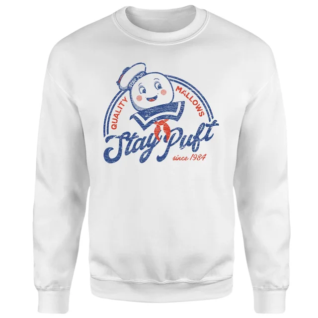 Ghostbusters Stay Puft Sweatshirt - White