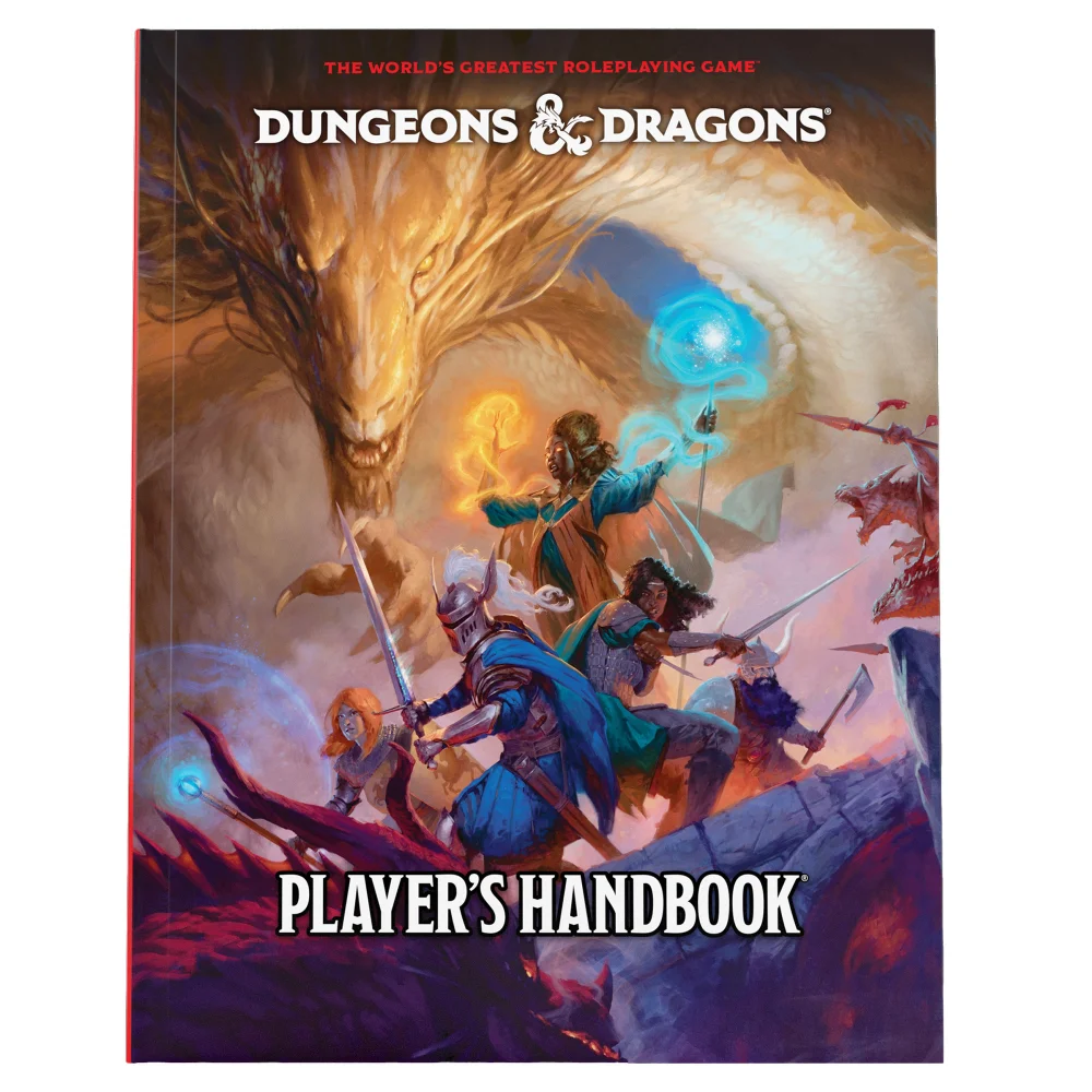 Dungeons & Dragons 2024 Player's Handbook Core Rulebook Hard Cover Image 1