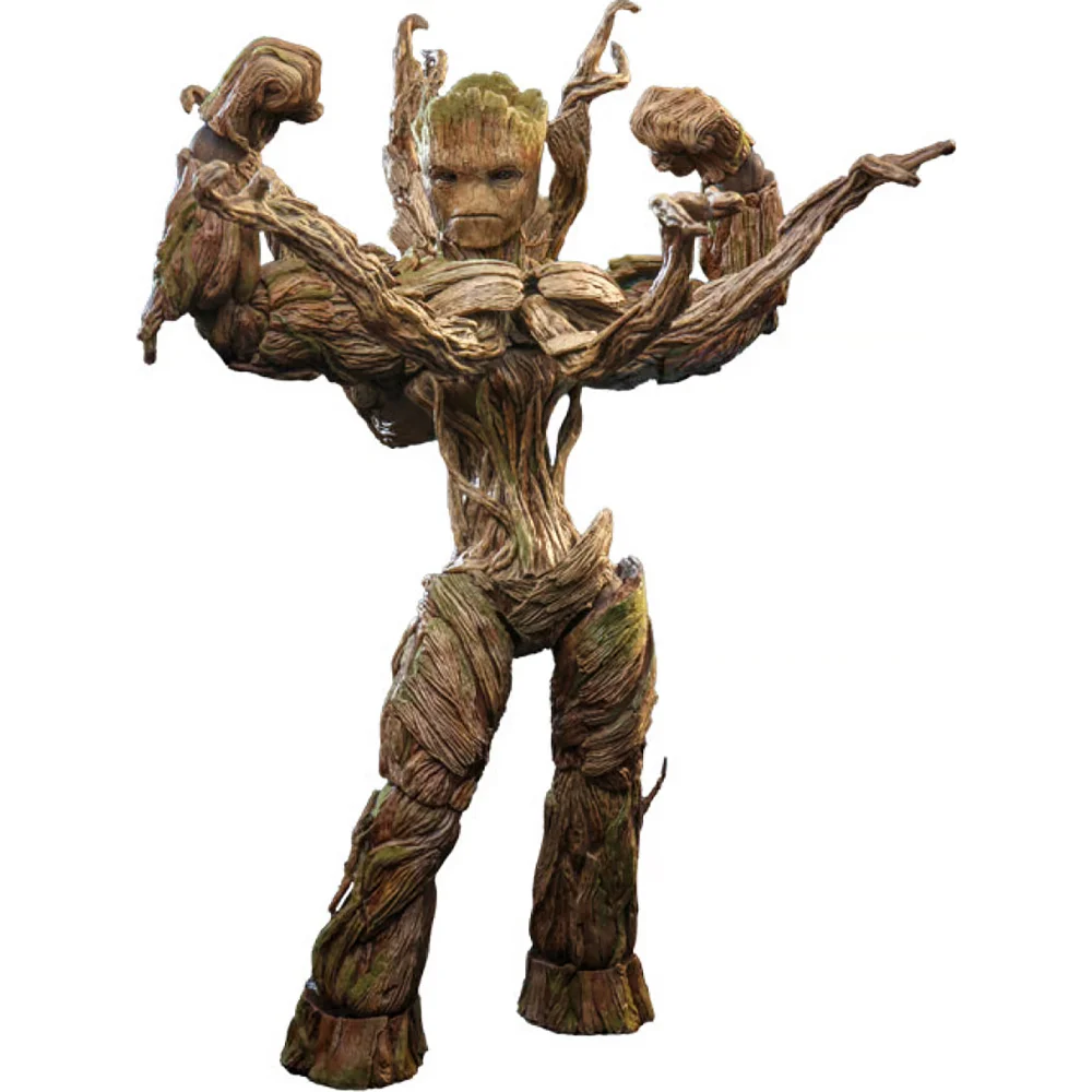 Hot Toys 1:6 Scale Marvel Guardians of the Galaxy Vol.3 Groot Deluxe Edition Statue Image 1