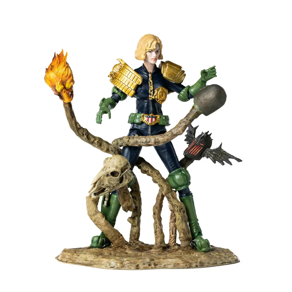 HIYA Judge Dredd 1:18 Judge Anderson VS The Dark Judges Action Figure Image 1