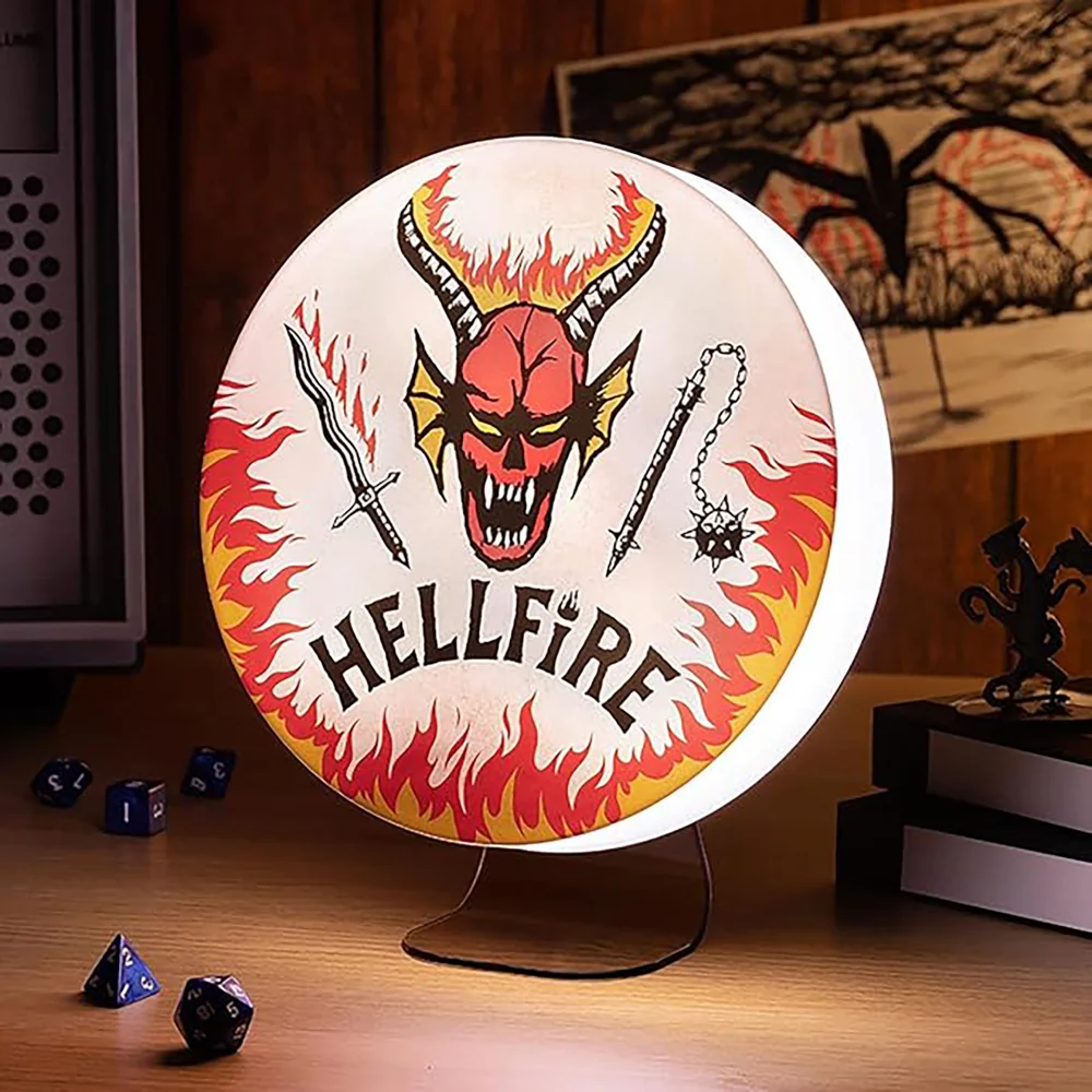 Stranger Things - Hellfire Club Logo Light (Wall Mount or Free Standing) Image 1