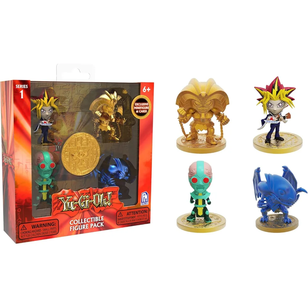 Yu-Gi-Oh! Minifigures 4-Pack Collectibles Figure Pack Image 1
