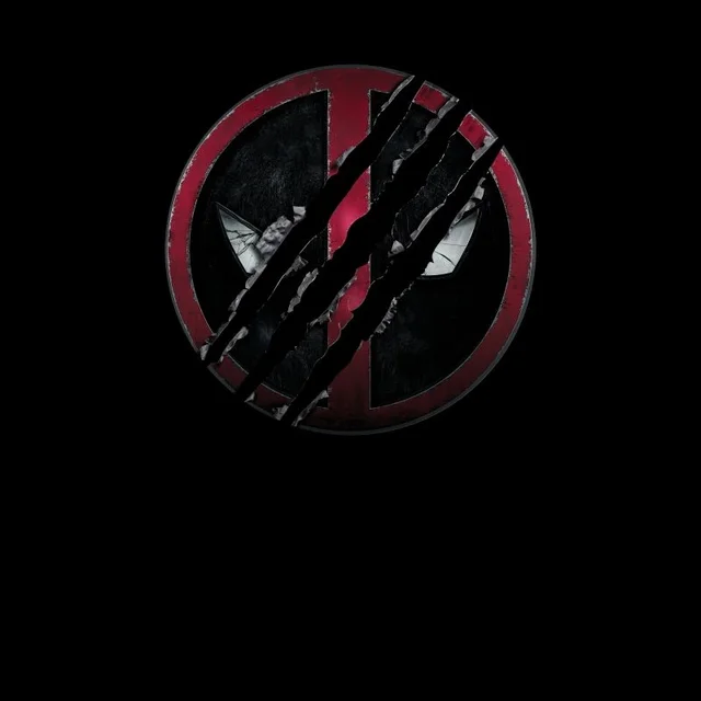 Deadpool & Wolverine Logo Unisex T-Shirt - Black