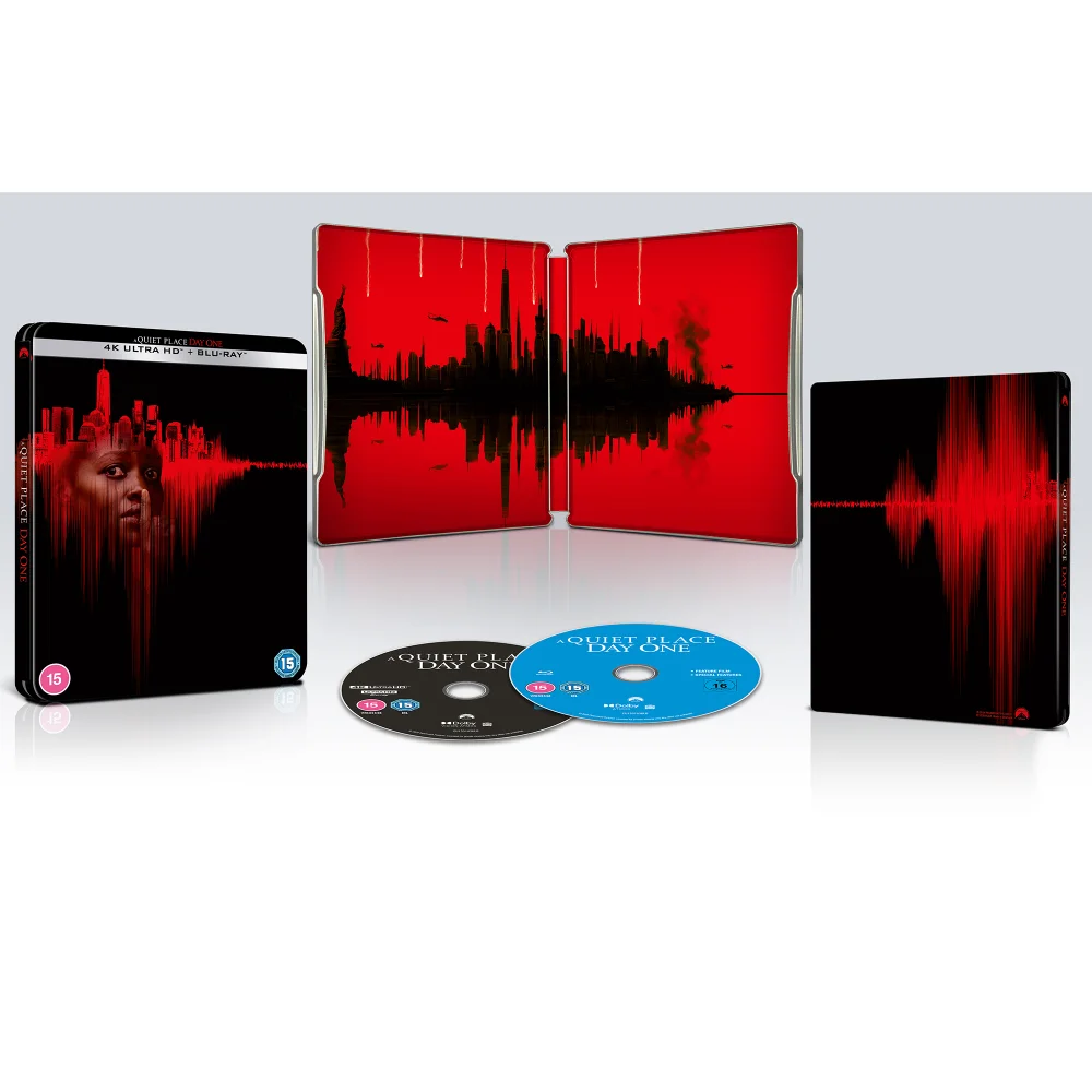 A Quiet Place: Day One 4K Ultra HD Steelbook (Includes Blu-ray) Image 1