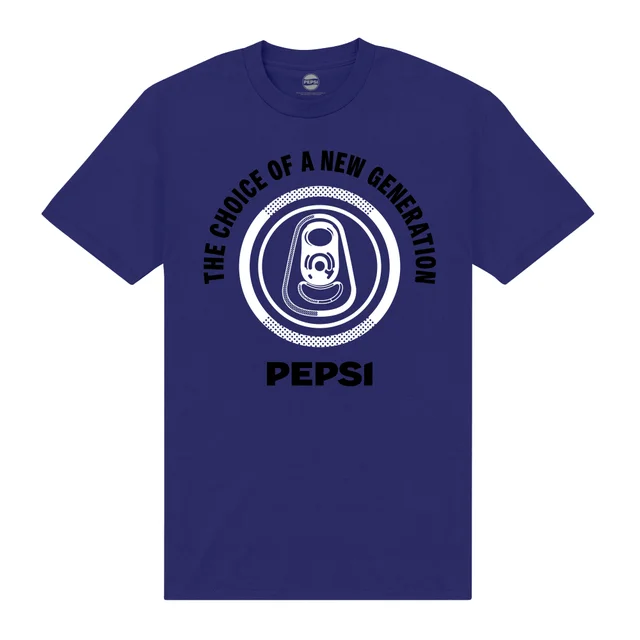 Pepsi Co. The Choice Of A New Generation Men's T-Shirt - Blue