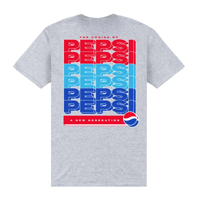 Pepsi Co. A New Generation Men's T-Shirt - Grey
