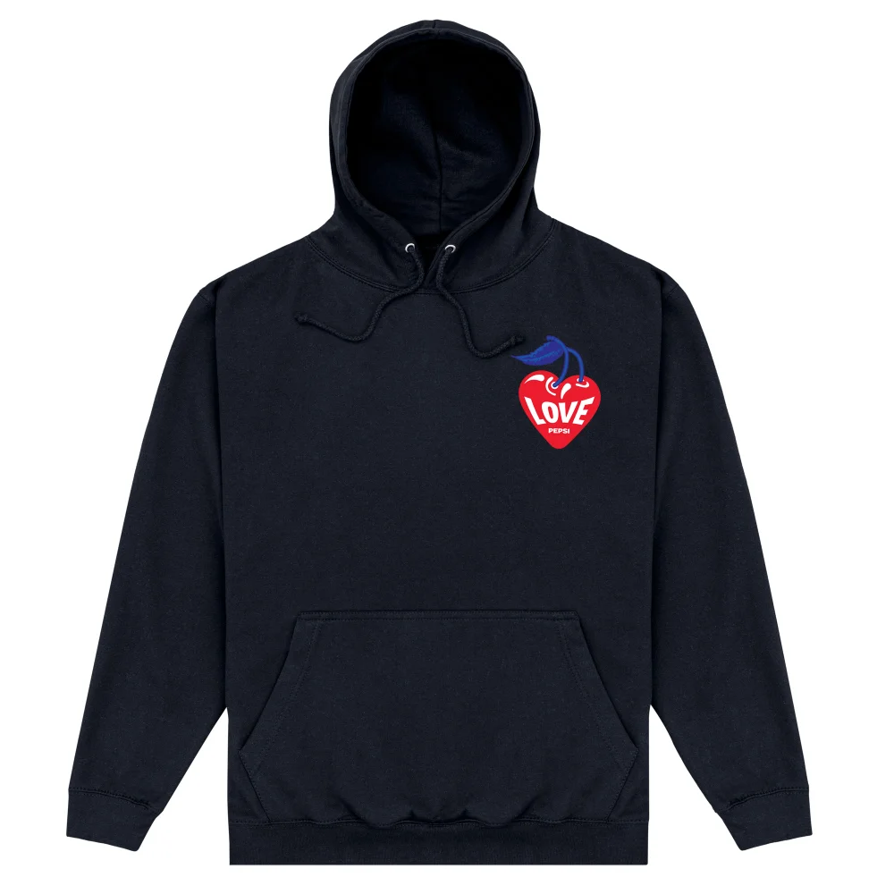 Pepsi Co. Love Pepsi Hoodie - Black - S Image 1