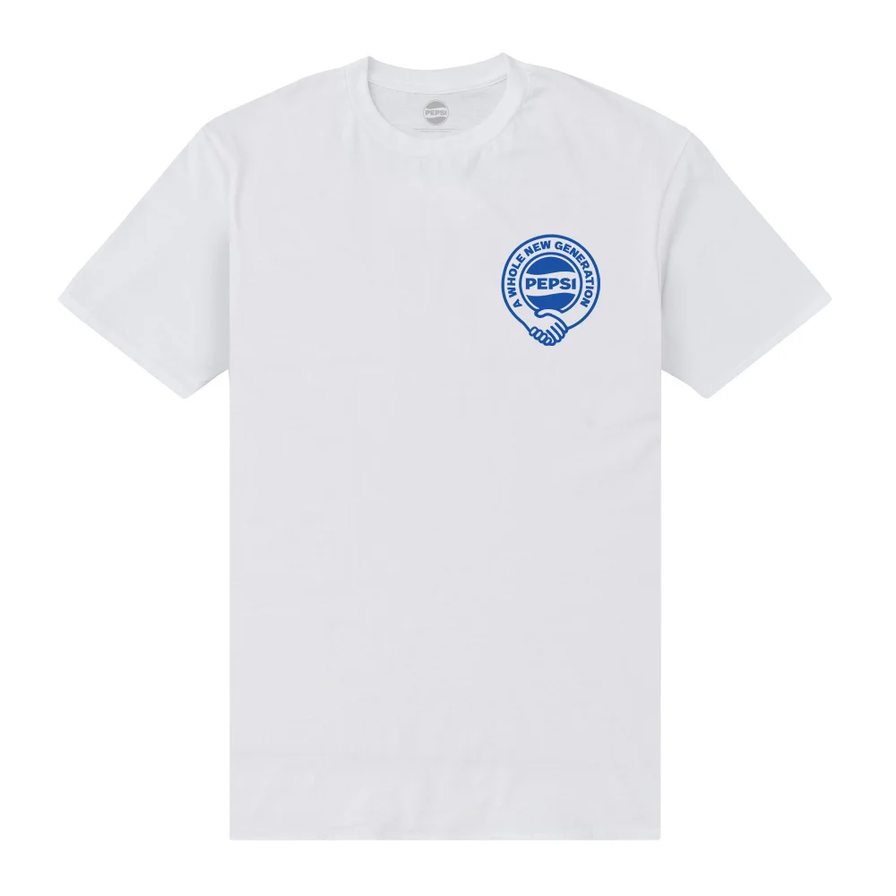 Pepsi Co. A Whole New Generation Men's T-Shirt - White - S Image 1