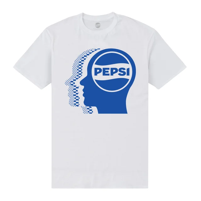 Pepsi Co. Logo Men's T-Shirt - White