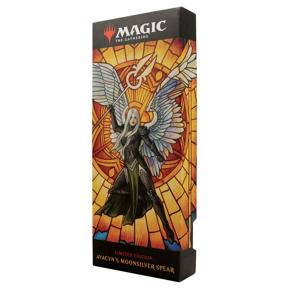Magic the Gathering .999 Silver Plated Avacyn's Moonsilver Spear Mini Replica Image 1