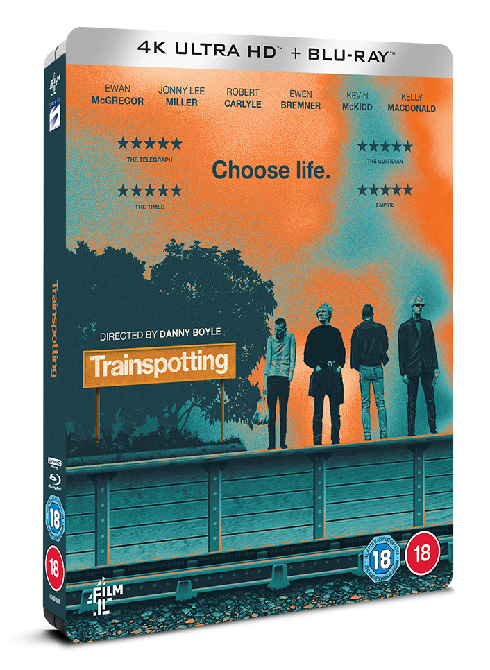 Trainspotting 4K Ultra HD Limited Edition Steelbook Image 1