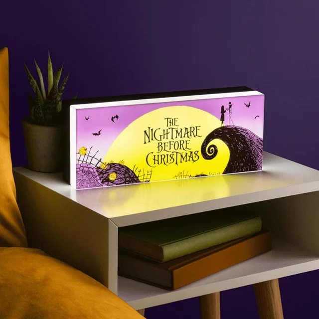 Nightmare Before Christmas Logo Light