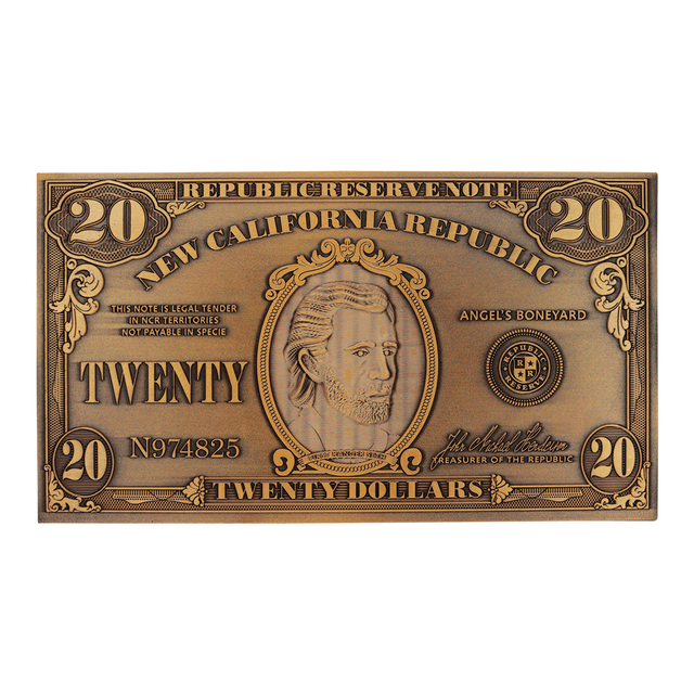 Fallout New Vegas Replica NCR $20 Bill