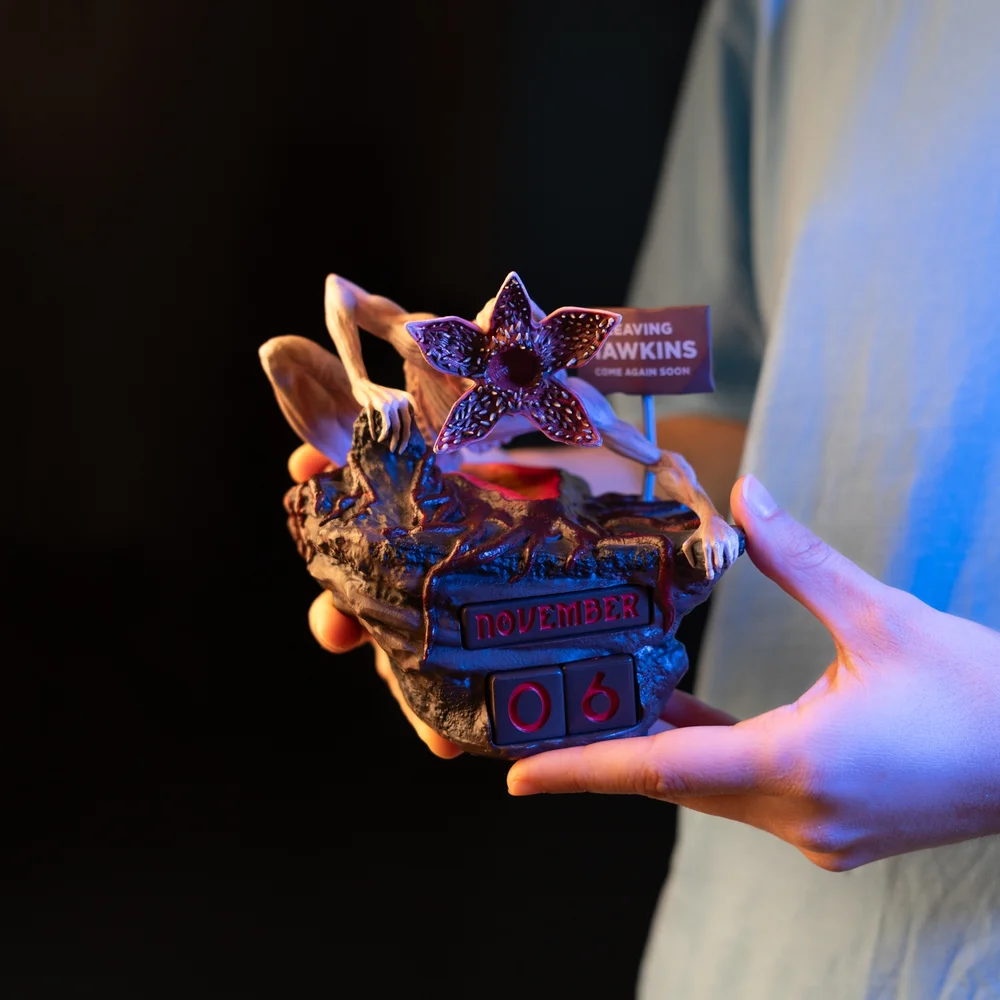 Stranger Things 3D Perpetual Calendar Image 1