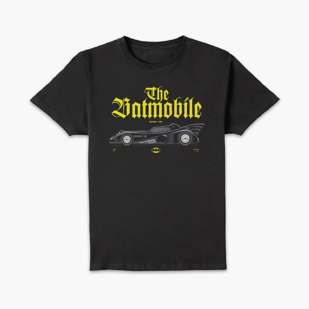 BATMAN Batmobile Profile Unisex T-Shirt - Black - XXL Image 1